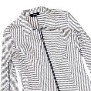 🖤🤍 Julio Zip front long sleeve top